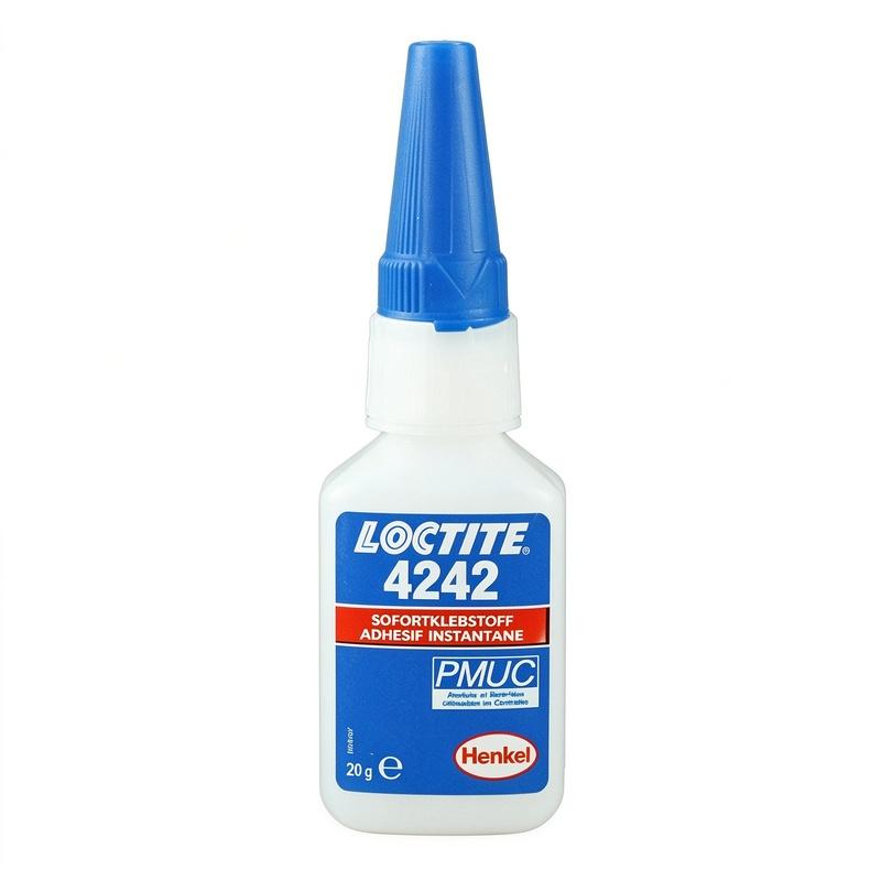 乐泰LOCTITE 4242 低气味低白化工业瞬干胶，电子外观装配 上海苏州杭州宁波现货