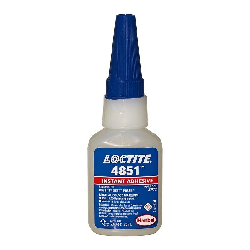 乐泰LOCTITE 4851 增韧结构型瞬干胶，抗冲击受力结构粘接 上海苏州杭州宁波现货