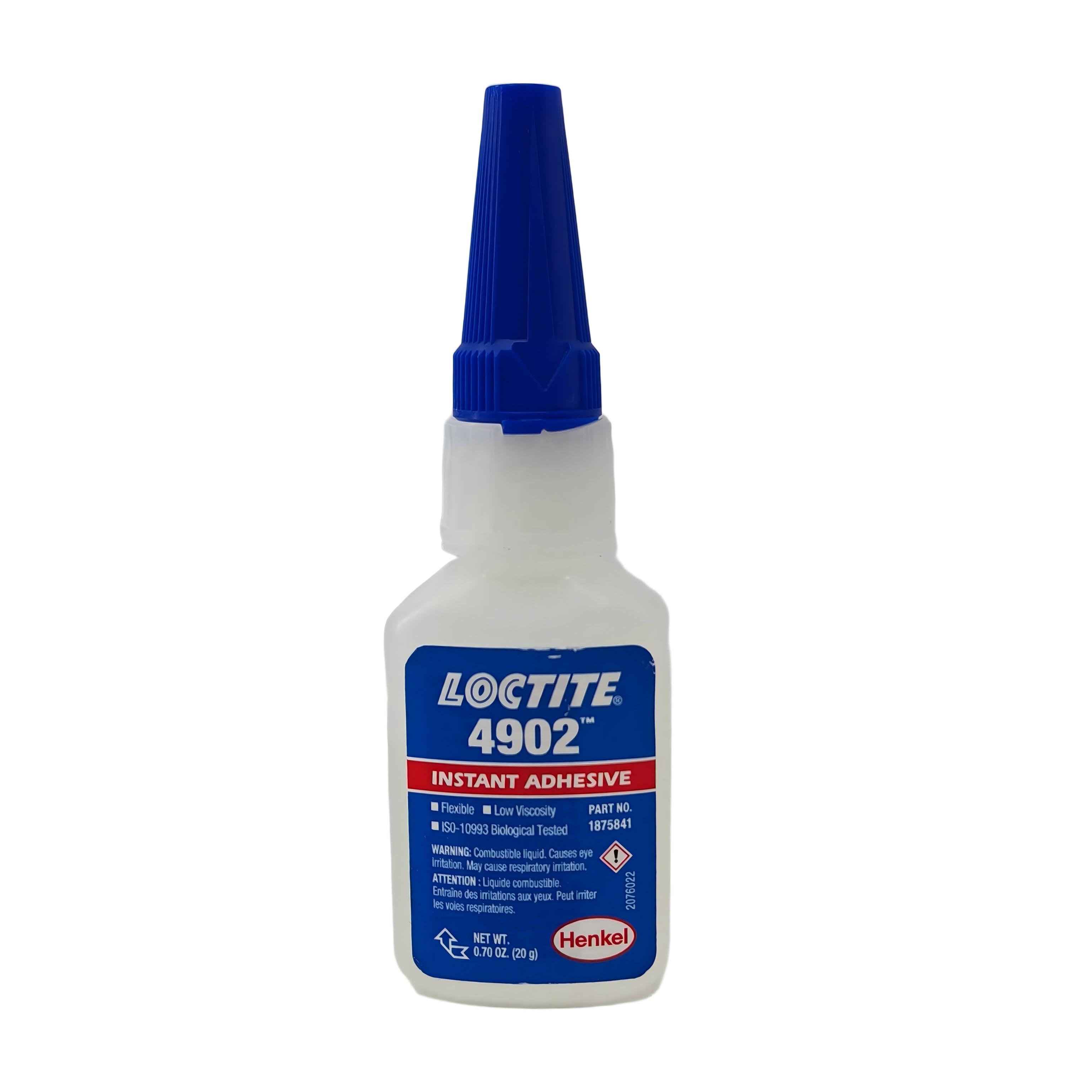 乐泰LOCTITE 4902 大间隙填充型工业瞬干胶，粗糙表面粘接 上海苏州杭州宁波现货